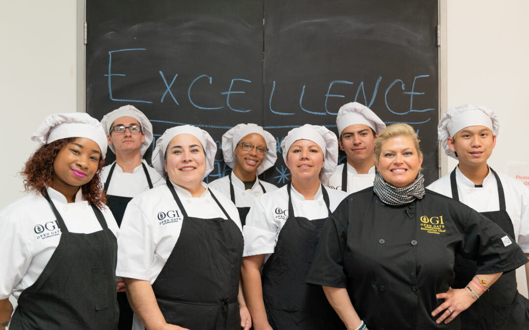 In the Kitchen with OGI Students