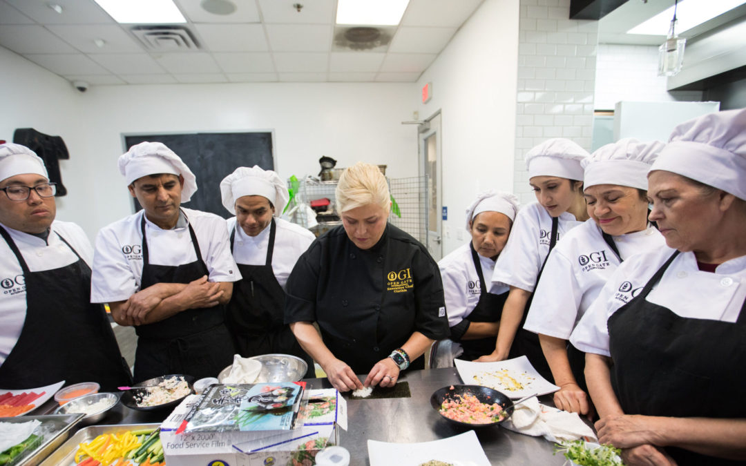 Welcoming Students Back to the OGI Kitchen